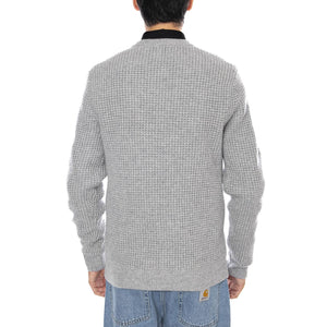 Presidio Crew Mid Tone Grey Heather Grey - Maglione Girocollo Uomo Grigio 003B6-0002 . LEVIS 