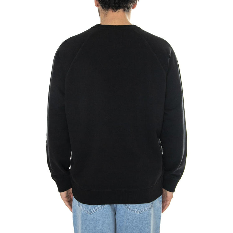Zazen Sweat Black - Felpa Girocollo Uomo Nera I033472.89.67.  EDWIN 