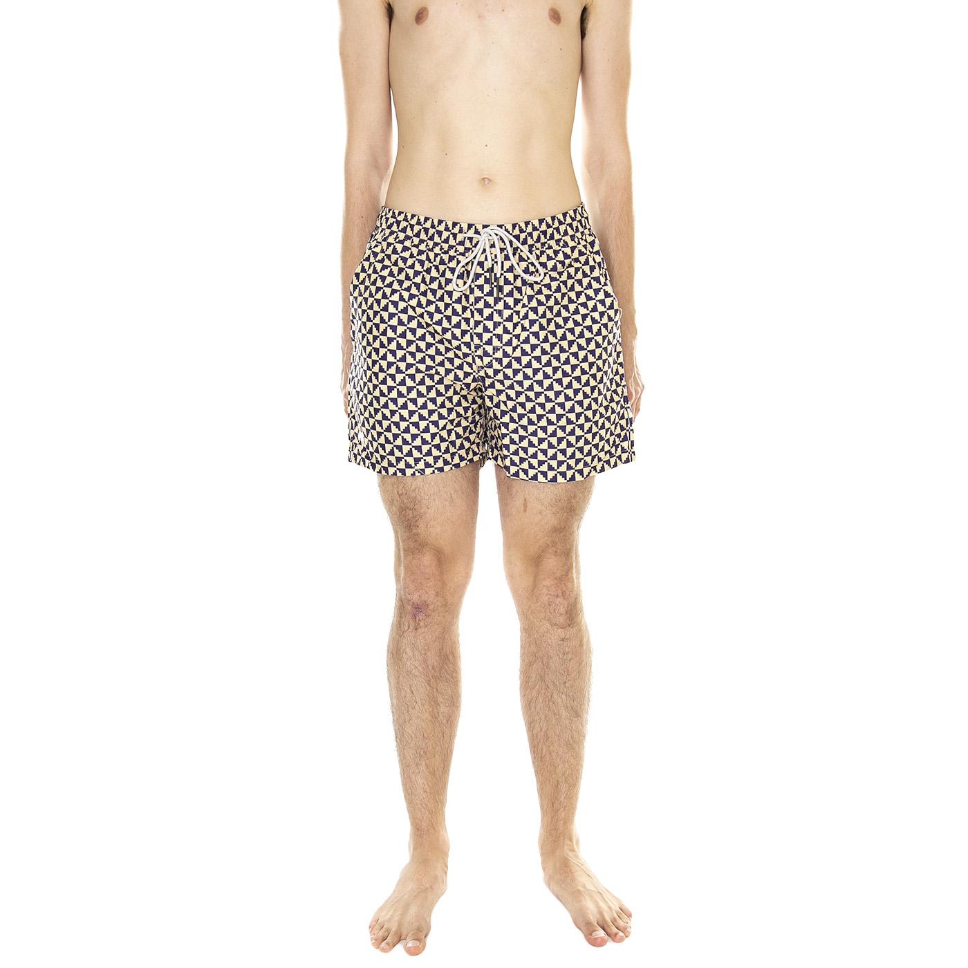 M' Puzzle Swim Shorts Assorted - Costume da Bagno Uomo Multicolore 5001-250  OAS 
