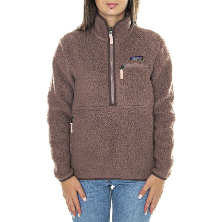 W's Retro Pile Marsupial Dusky Brown - Felpa Donna Marrone 22835-DUBN  PATAGONIA 
