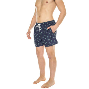Short Bagno QRN Blue - Costume da Bagno Uomo Blu MH7188-QRN  LACOSTE 