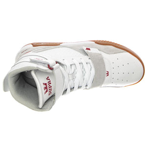 Breaker - Scarpe Stringate Profilo Alto Uomo Bianche / Rosa / Gum BREAKER White/Rose-Gum  SUPRA 