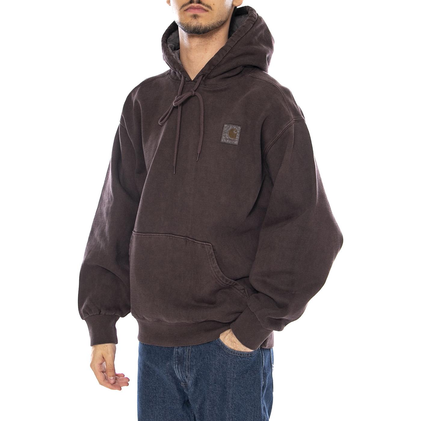 Hooded Vista Sweat Palisander - Felpa con Cappuccio Uomo Marrone I029523.33HGD  CARHARTT WIP 