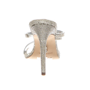 Annual Silver Nappa PU with Rhinestones - Sandali Donna Argento SMSANNUAL-SIL . STEVE MADDEN 