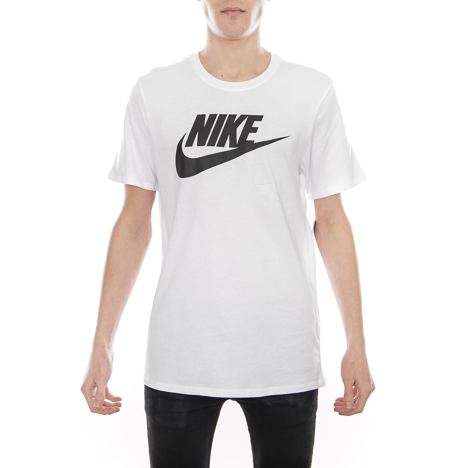 NSW TEE ICON FUTURA White / Black 696707-104  NIKE 