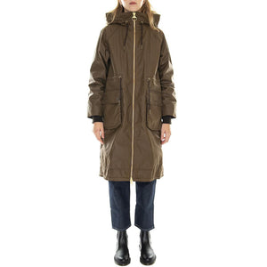 Brinian Wax Bark - Giacca Invernale Donna Marrone 222MLWX1265-BR31  BARBOUR 