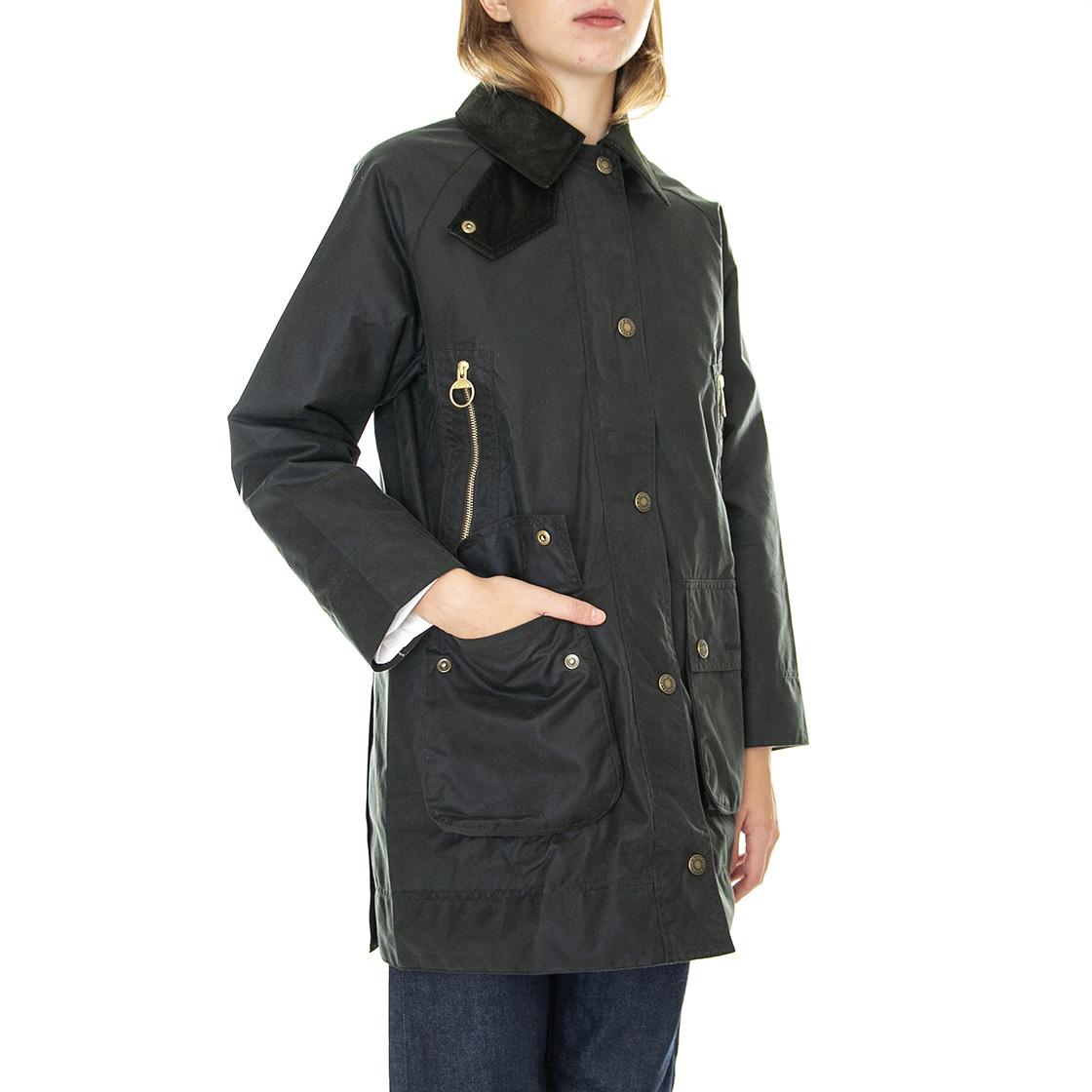 Lyness Wax Sage - Giacca Invernale Donna Verde 222MLWX1263  BARBOUR 