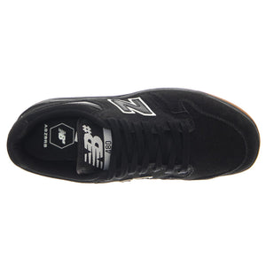 Numeric Skateboarding Black Leather / Textile - Scarpe Profilo Basso Uomo Nere NM480SBW  NEW BALANCE 
