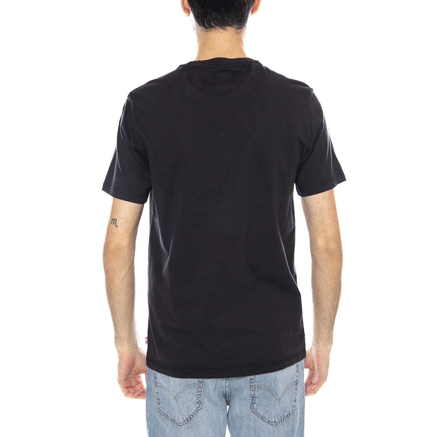Graphic Crewneck Tee - Color BW Caviar Gra - Maglietta Girocollo Uomo Nera 22491-1692 Black LEVIS 
