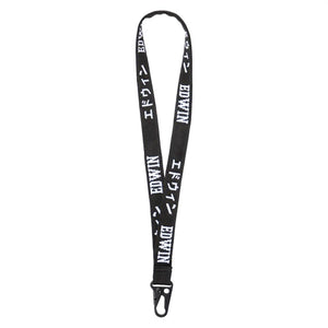 Lanyard Edwin Black - Portachiavi Nero EDWIN-BLK  EDWIN 