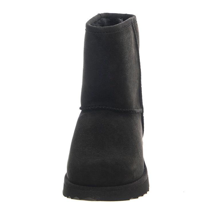 Classic Weather Short II Black K - Stivaletti Bambino Neri UGKCLSWPBK1019646T  UGG 