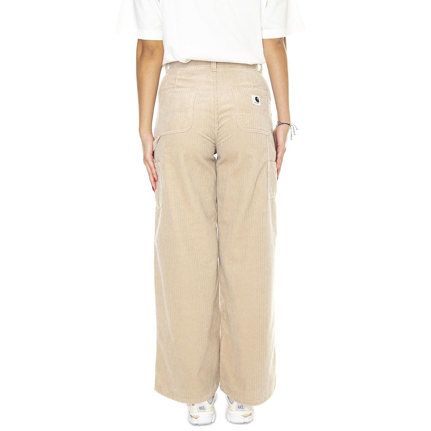 W' Jens Pant Wall /rinsed - Pantaloni Donna Beige I032258.G102  CARHARTT WIP 