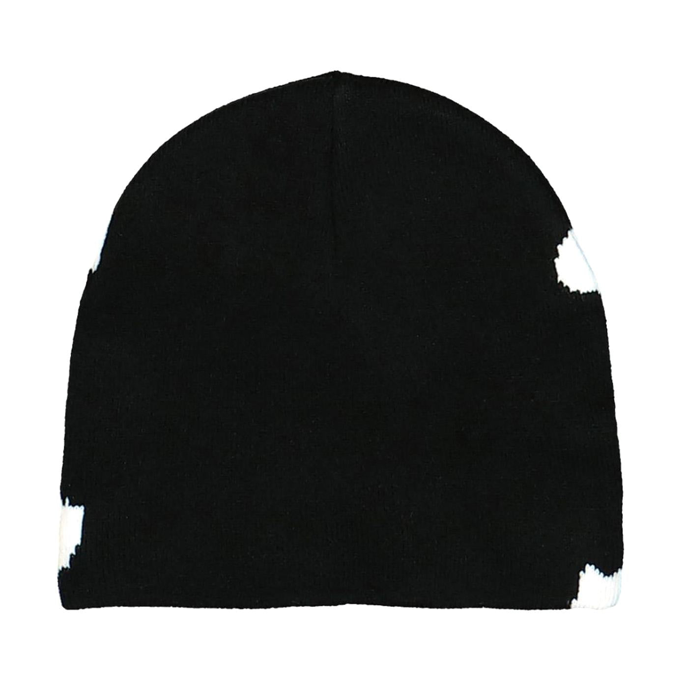 Peeking Beanie Black - Cappellino in Maglia Nero 100030221 BLK OBEY 