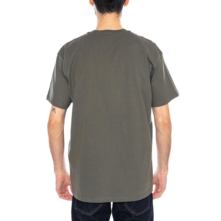 S/S Chase T-Shirt Cozy Leaf / Gold - Maglietta Girocollo Uomo Verde I026391 3LRXX CARHARTT WIP 