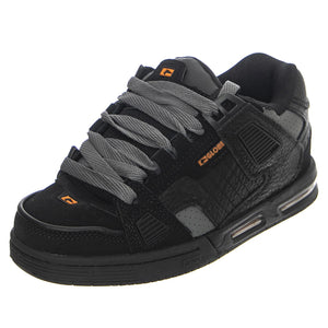 M' Sabre Black / Orange - Scarpe Stringate Profilo Basso Uomo Nere GBSABR-10194  GLOBE 