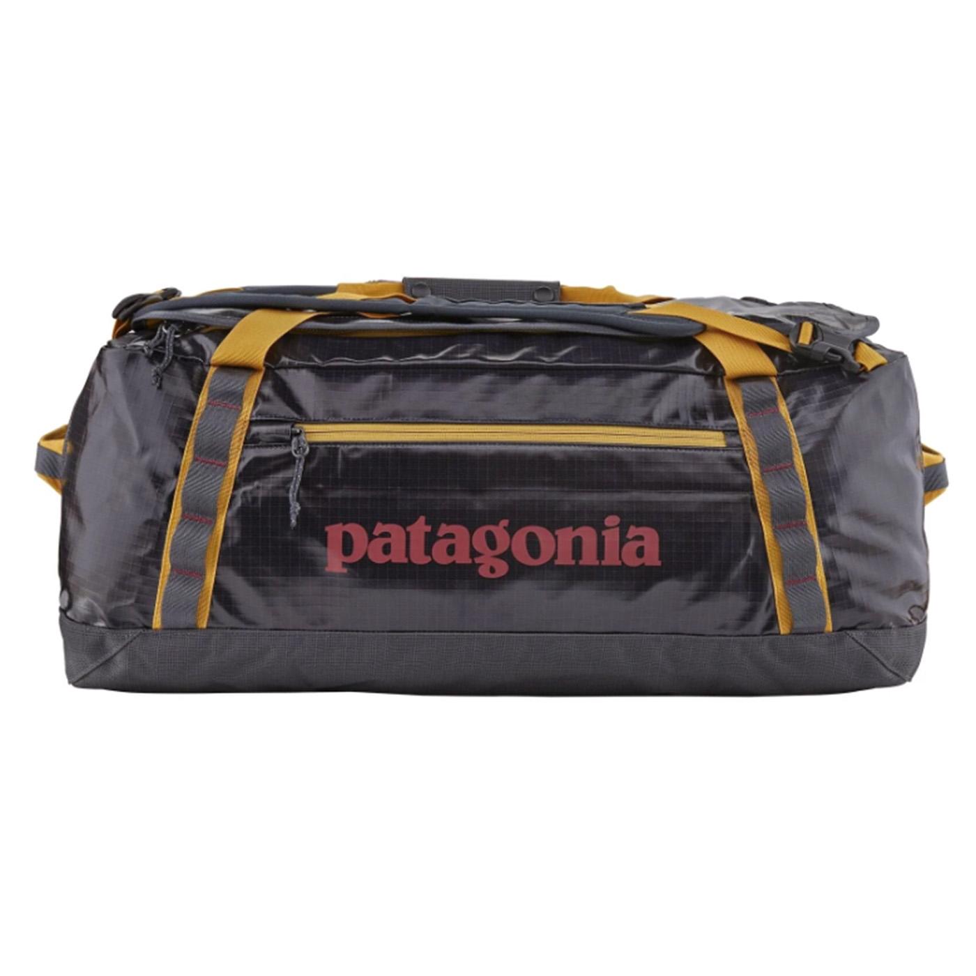 Black Hole Duffel 55L Smolder Blue w/Buckwheat Gold - Borsa da Viaggio Blu / Multicolore 49342-SBGO  PATAGONIA 