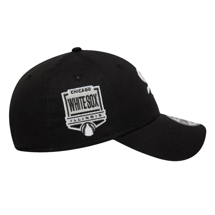 MBL Side Patch 9Forty Chicago White Sox Black - Cappellino Nero 60667440  NEW ERA 