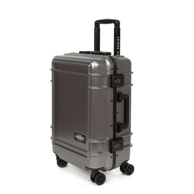 Resist'r Case S Brushed Metal - Valigia Trolley Bag Grigia EK0A5BJE4S11  EASTPAK 