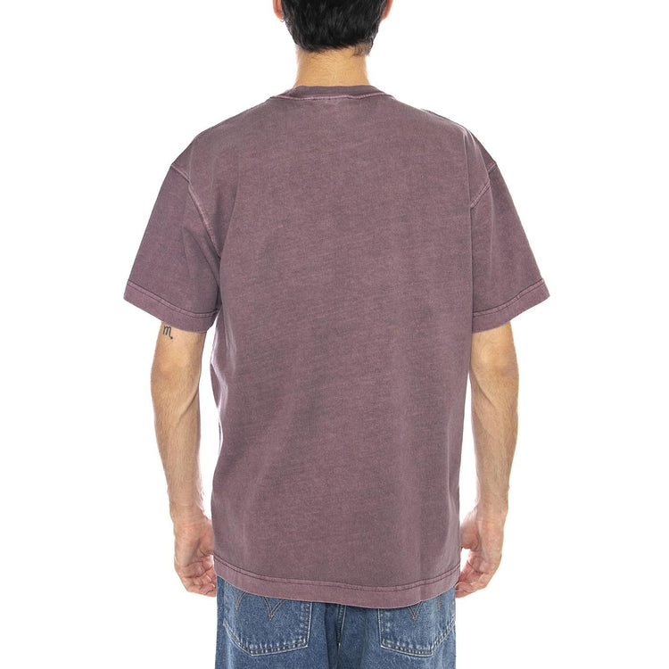 S/S Vista T-Shirt Phlox - Maglietta Girocollo Uomo Grigia I030780.33IGD . CARHARTT WIP 