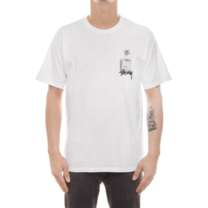 ESC TEE WHITE 1904010-WHITE  STUSSY 