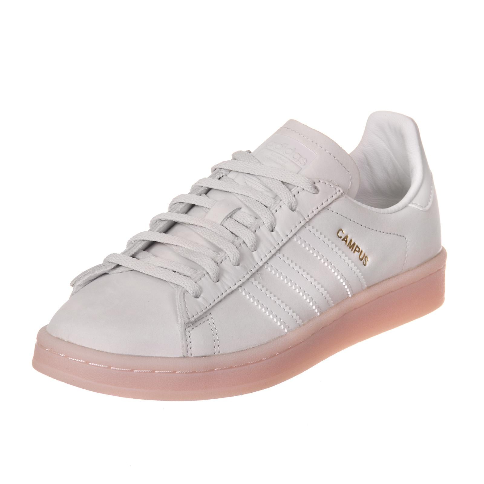 CAMPUS W CRYSTAL WHITE/CRYSTAL WHITE/ICEPNK BY9839  ADIDAS 