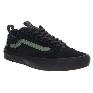 Vans Skate Old Skool 36+ Atiba Black/Dark Green - Scarpe Stringate Uomo Nere VN000D5RNLX1 . VANS 