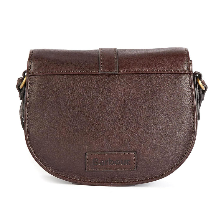 Laire Leather Saddle Bag Dark Brown - Borsa a Tracolla Marrone 222MLBA0349-BR71  BARBOUR 