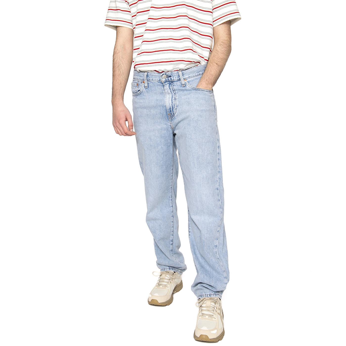 586 Loose Straight Varsity Academia LTW - Pantaloni Denim Jeans Uomo Blu 29037-0070 Light Indigo LEVIS 