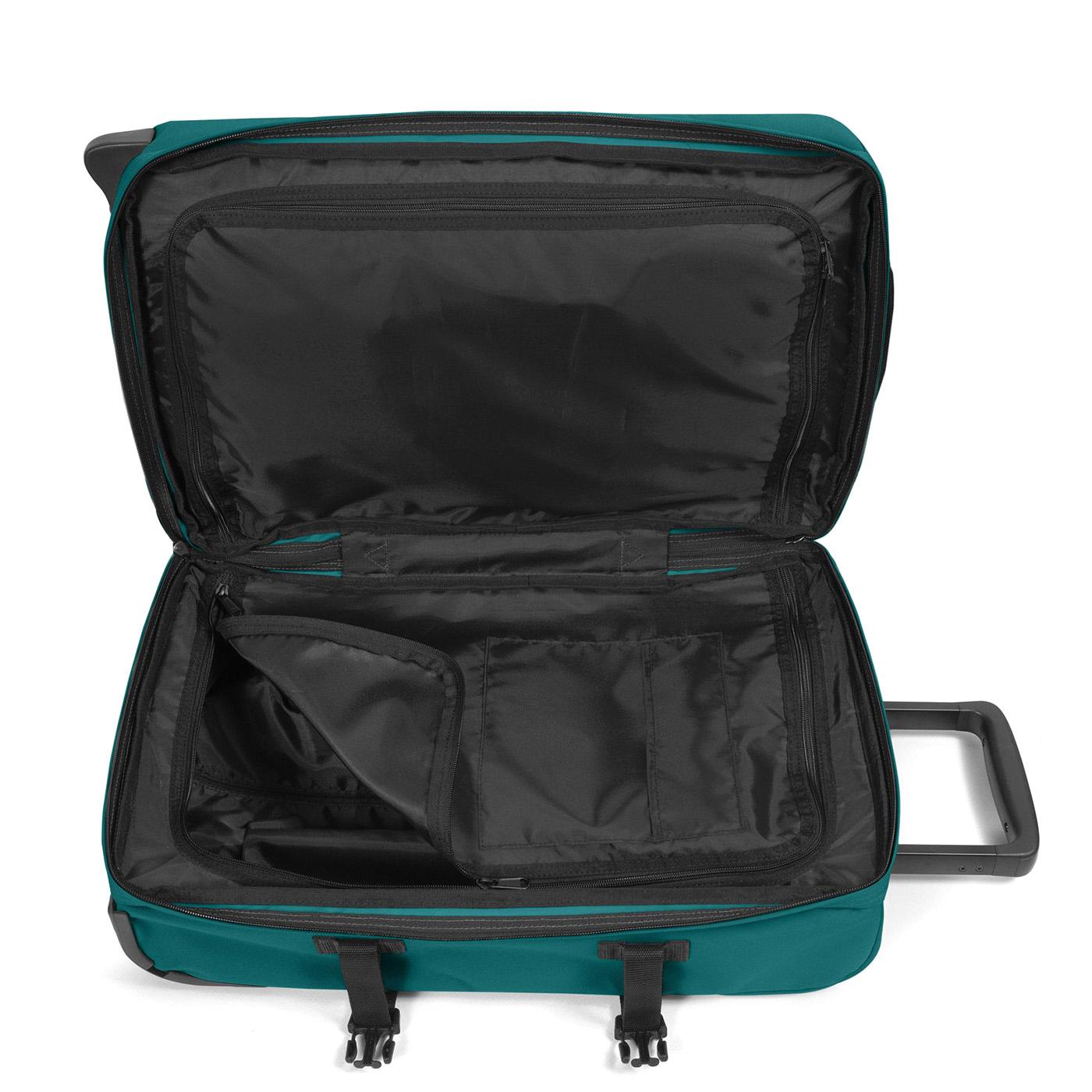 Tranverz S Peacock Green - Valigia con Rotelle Verde EK00061L7J11  EASTPAK 