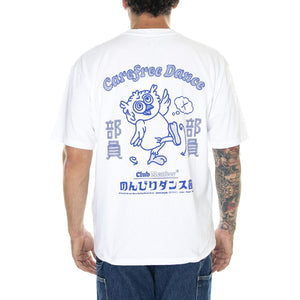 Carefree Dance Club TS White - Maglietta Girocollo Uomo Bianca I032513.02.67.  EDWIN 