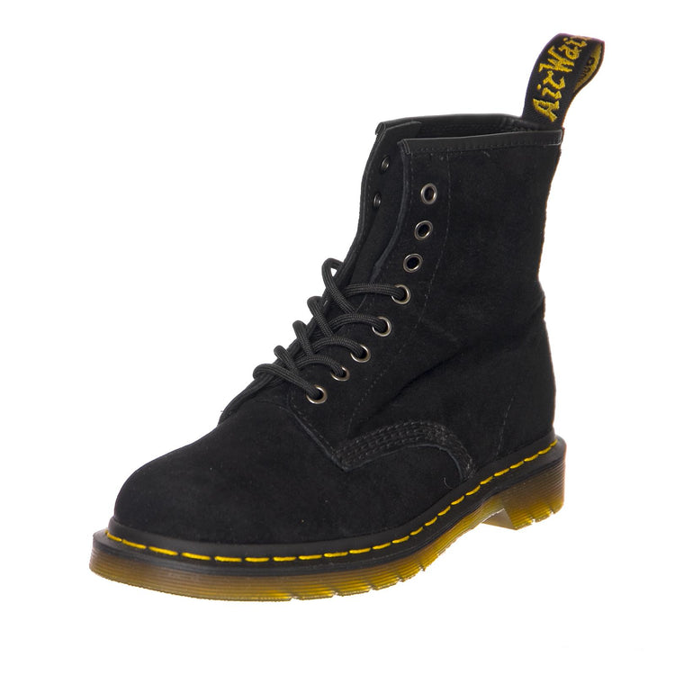 1460 Soft Buck - Black Soft - Stivali Uomo/Donna DMS1460BKSB21466001  DR.MARTENS 