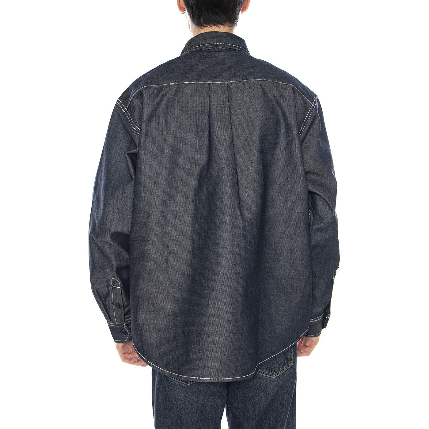 Tigan Shirt Jac - Giacca Uomo Denim Blu I036263 101 CARHARTT WIP 
