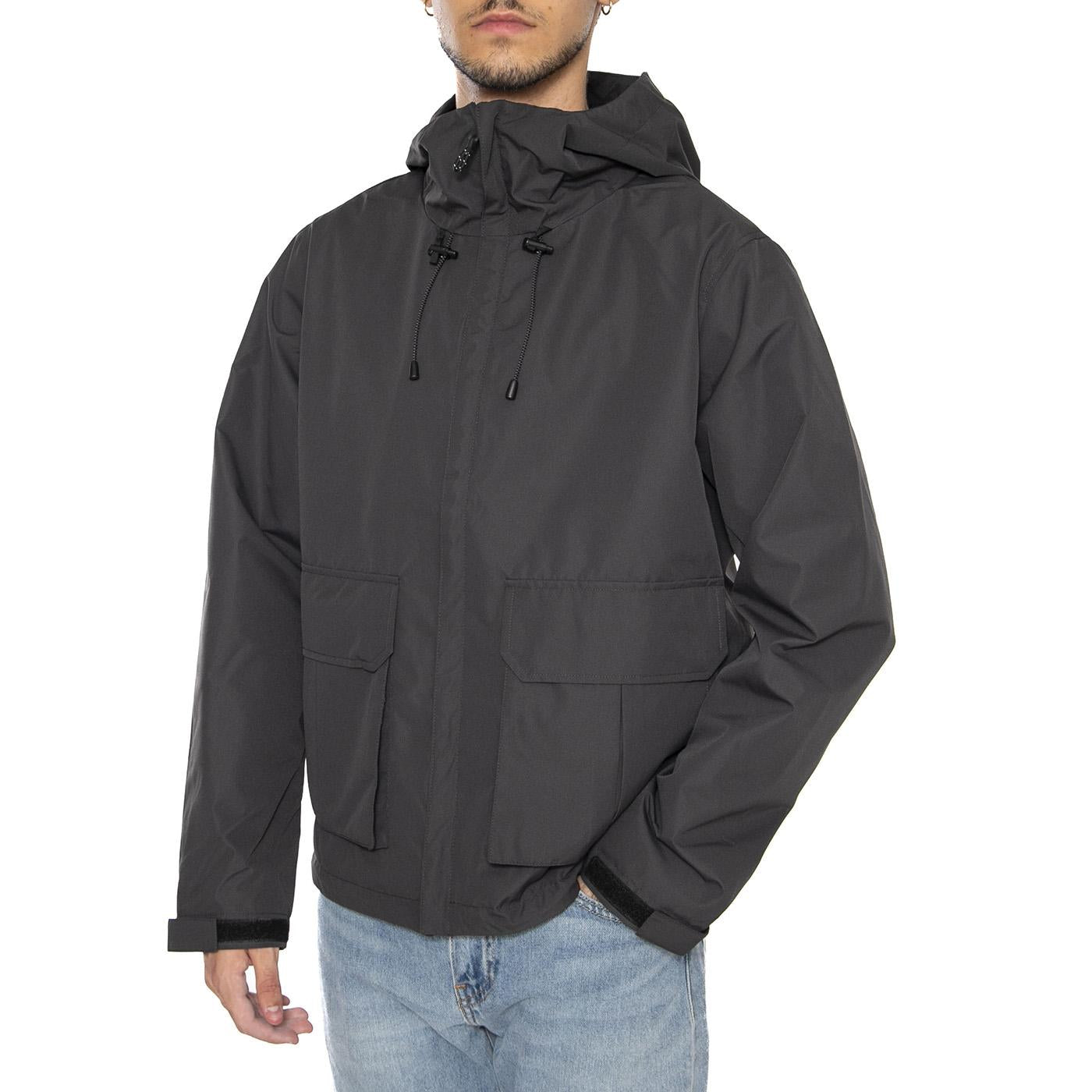 Donny Life Wr Jacket OTW Phantom - Giacca con Cappuccio Uomo Grigia 22034725-4798593  ONLY & SONS 