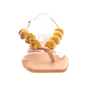 YUCATAN BEIGE SATIN GOLD - Sandalo Donna Beige JCSJC-1119-3-8-BEISA . JEFFREY CAMPBELL 