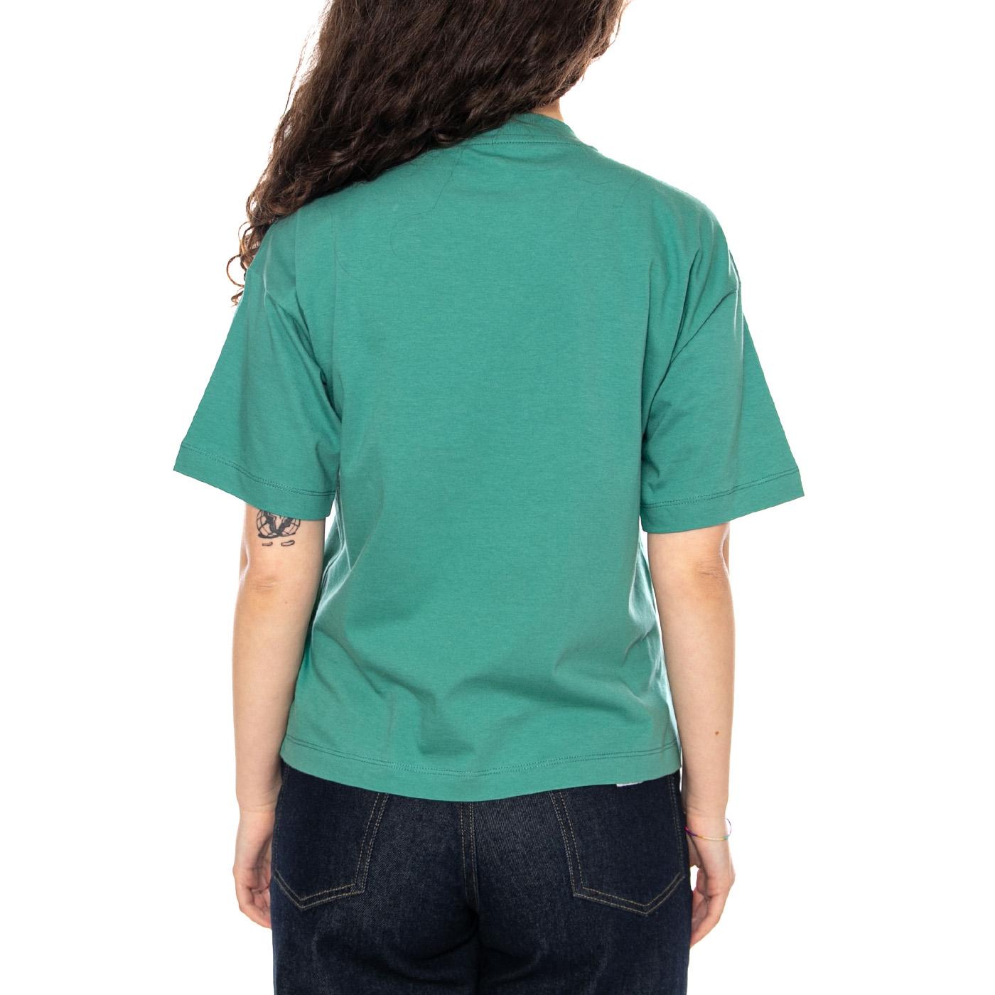 W' S/S Chester T-Shirt Lyly - Maglietta Girocollo Donna Verde I030656 3ICXX CARHARTT WIP 