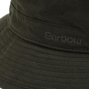 Wax Sport Hat Olive - Cappellino da Pescatore Marrone FW22-MHA0001-OL71 . BARBOUR 