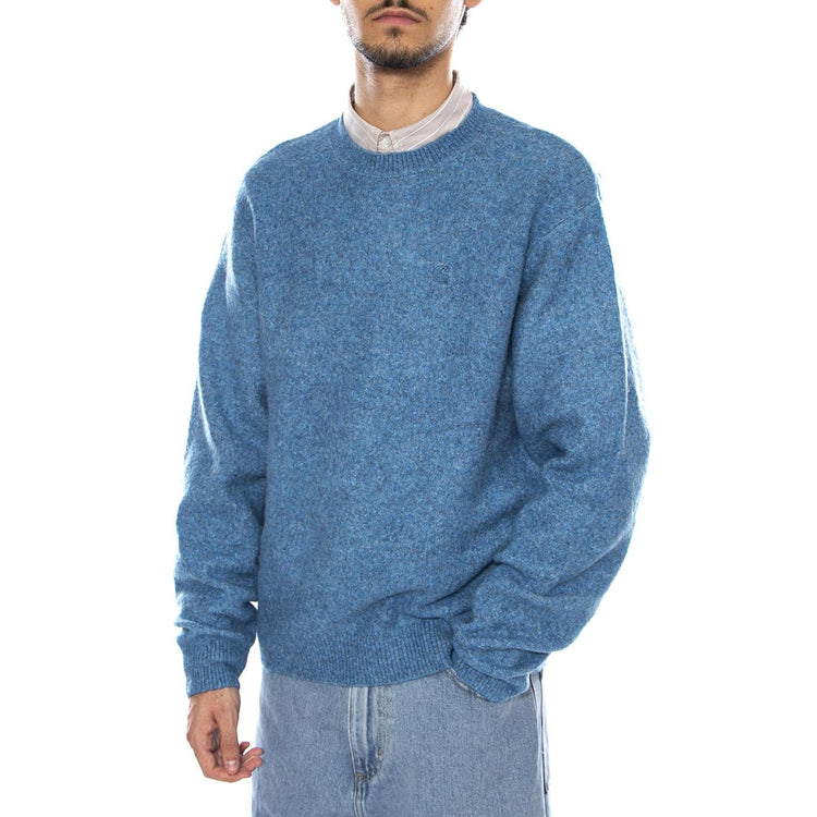 Curtis Sweater Tangled Angelite - Maglione Girocollo Uomo Blu I035394.3B2XX . CARHARTT WIP 