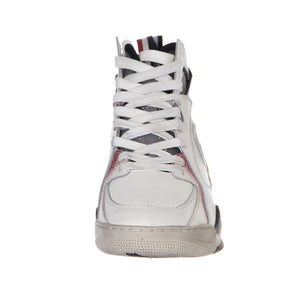 High Cut Shoe ZONE 93 HIGH LEATHER White/Black/Red S20533-WW006  CHAMPION 