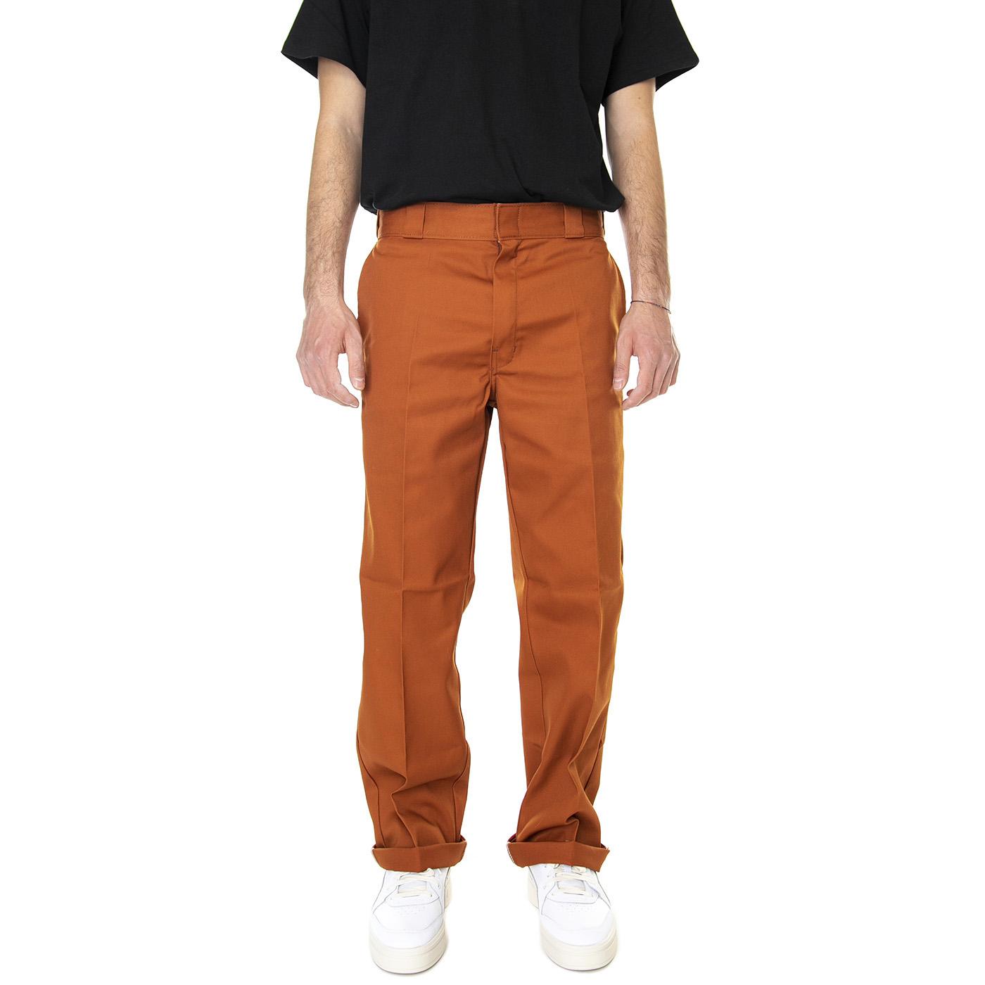 874 Work Pant Rec Gingerbread - Pantaloni Uomo Marroni DK0A4XK6IEX1  DICKIES 