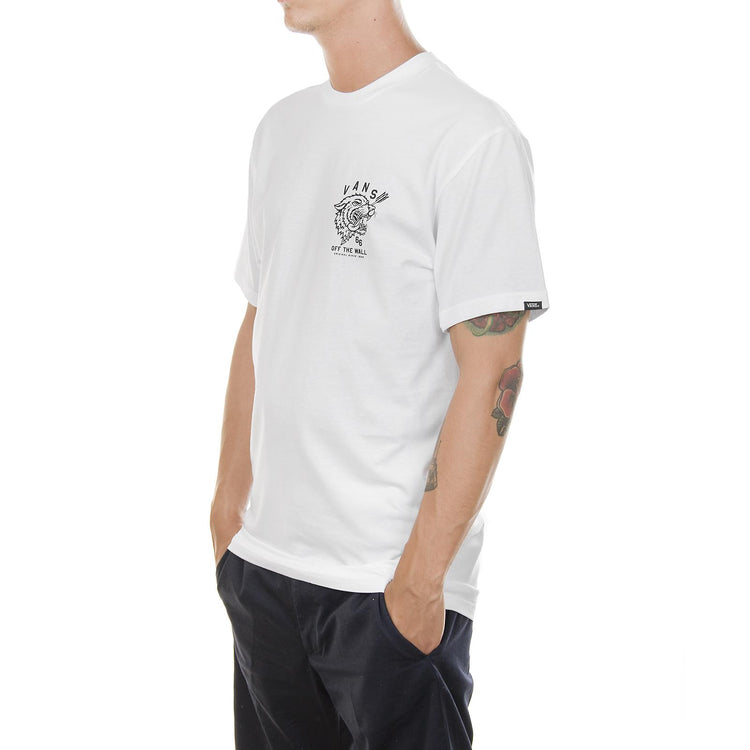 MN TIED TONGUE White VA36FPWHT  VANS 