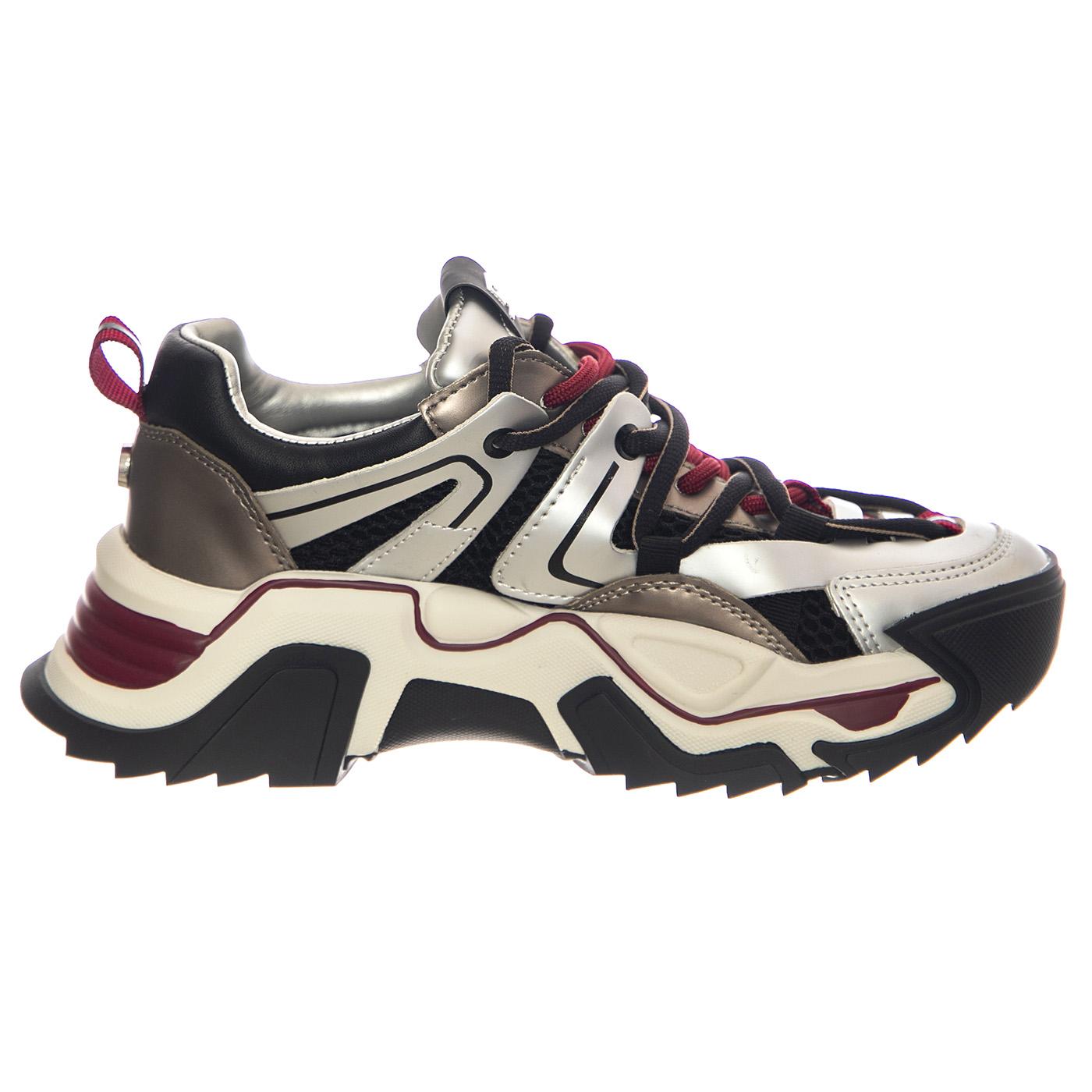 Kingdom Ice Pewter / Red - Scarpe Donna Multicolore SMPKINGDOM-IP1  STEVE MADDEN 