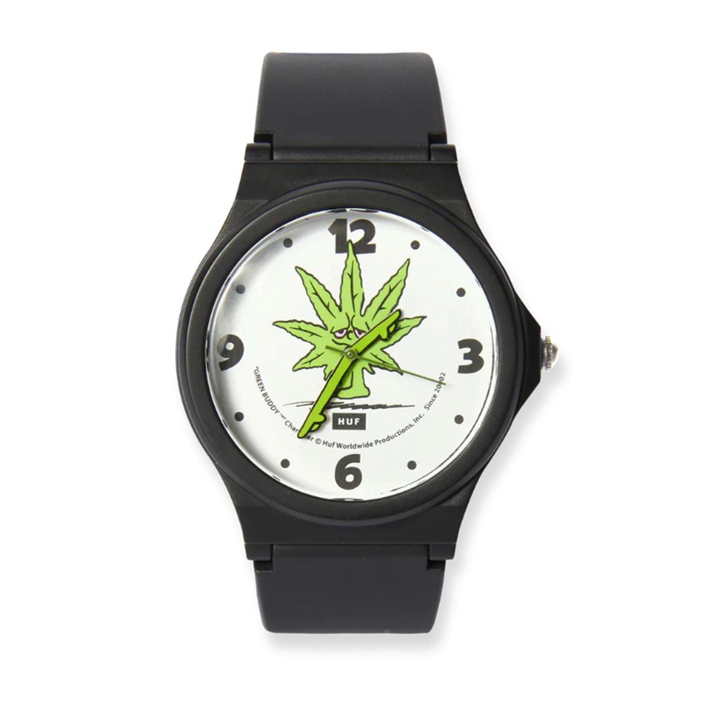 Green Buddy Watch Black - Orologio da Polso Nero AC00864-BLACK  HUF 