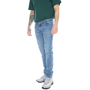 Larston Cool Twist Denim Pants - Pantaloni Denim Jeans Uomo Blu W18SYLZ70  WRANGLER 