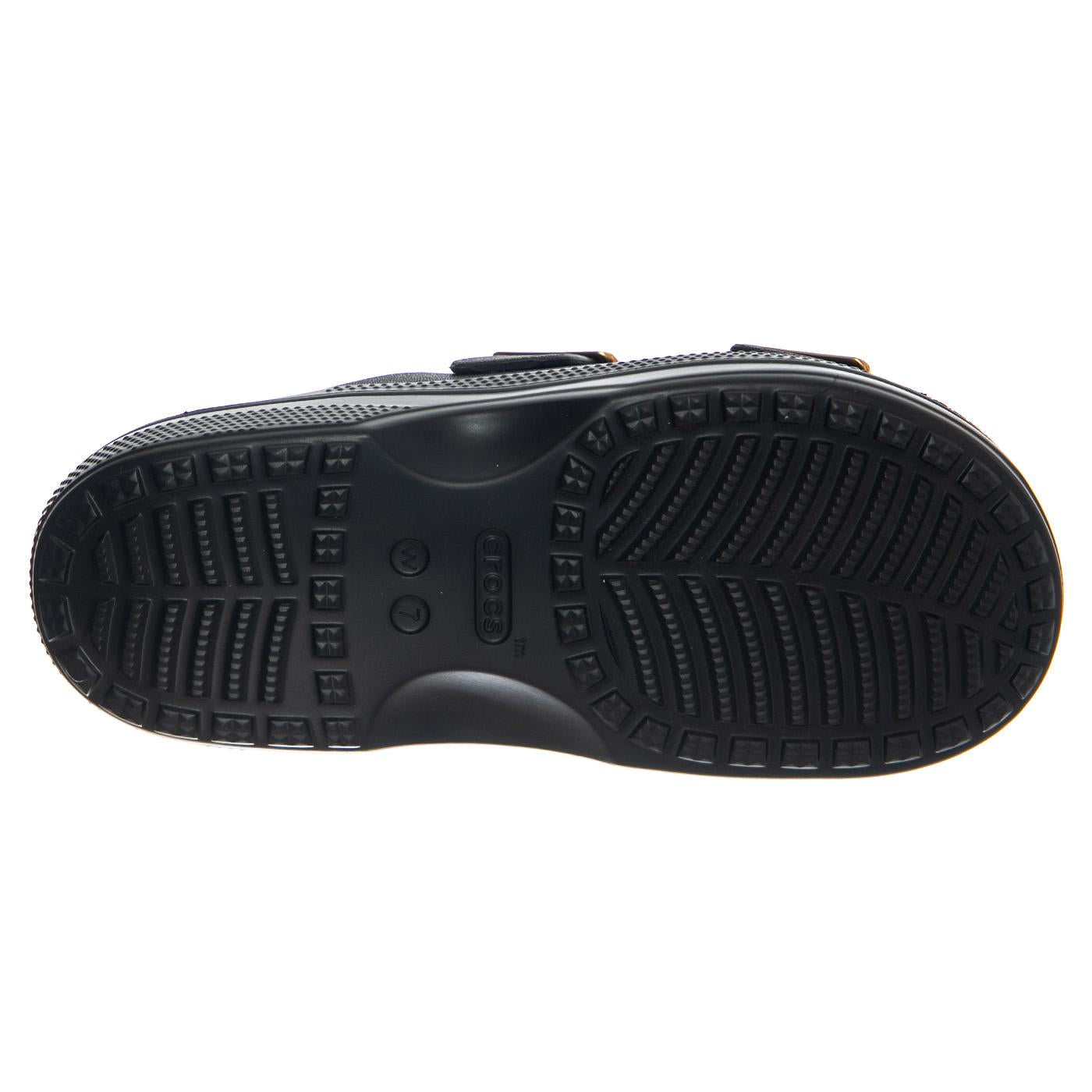 Saturday Metallic Buckle Sndl Black - Sandali Donna Neri CR.213316 BLK CROCS 