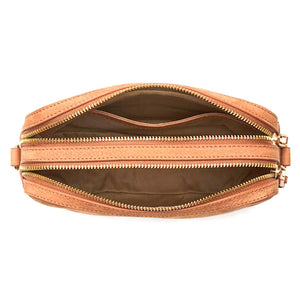 Soft Leather Camera Bag Brown - Borsa a Tracolla in Pelle Marrone TB0A43H BEZY1 TIMBERLAND 