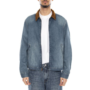 Castro Full Zip - Light It Up T - Giacca Denim Jeans Uomo Blu 005AF 0003 LEVIS 