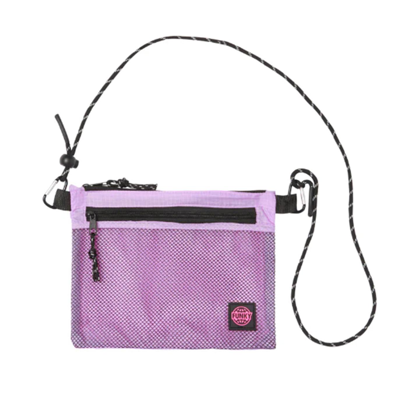 Nylon Ripstop Sling Bag - Borsa a Tracolla Viola FNKSS24-61320  FUNKY 