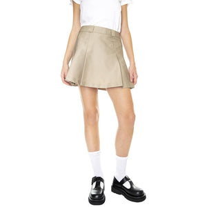 Elizaville Skirt Khaki - Gonna Beige DK0A4Y1SKHK1  DICKIES 