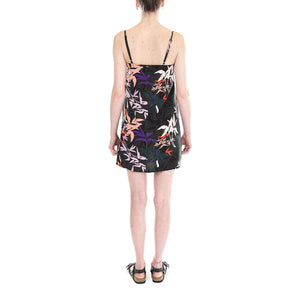 CALYX DRESS BLACK MULTI 401500220-BKM  OBEY 