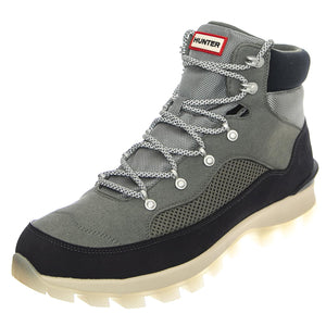 Explorer Boot Urban Grey / X-Ray Navy - Scarpe Stringate Profilo Alto Uomo Grigie HUMMFS9015NYL-UXN  HUNTER 